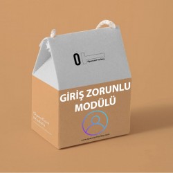 Opencart Kapalı Sistem (Login Zorunlu) Modülü Opencart Kapalı Sistem (Login Zorunlu) Modülü